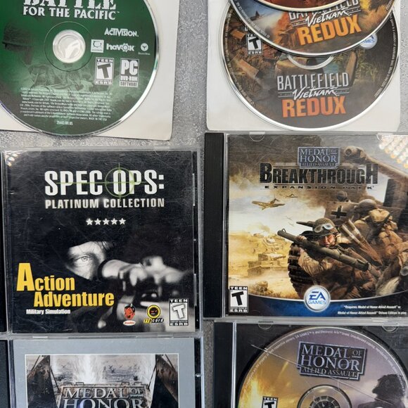 Pc Games War Games Bundle Medal Of Honor Battlefield Waterloo Heroes - Picture 7 of 8